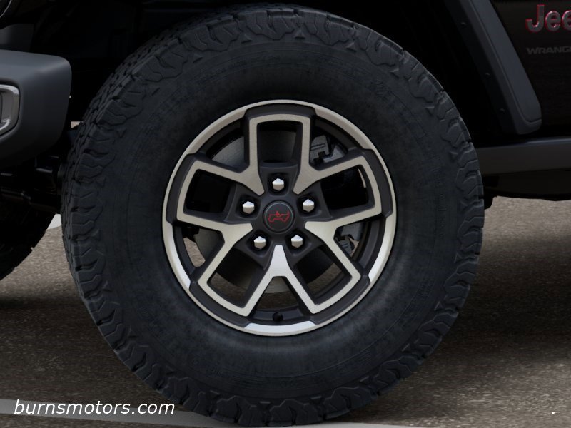 New 2026 Black Clear-Coat Exterior Paint Jeep Rubicon 4-Door image 8