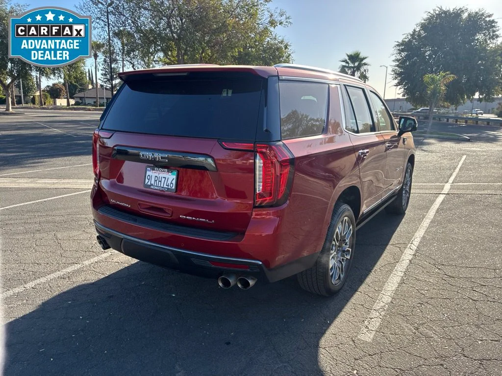 Used 2024 Volcanic Red Tintcoat GMC Denali Ultimate image 4
