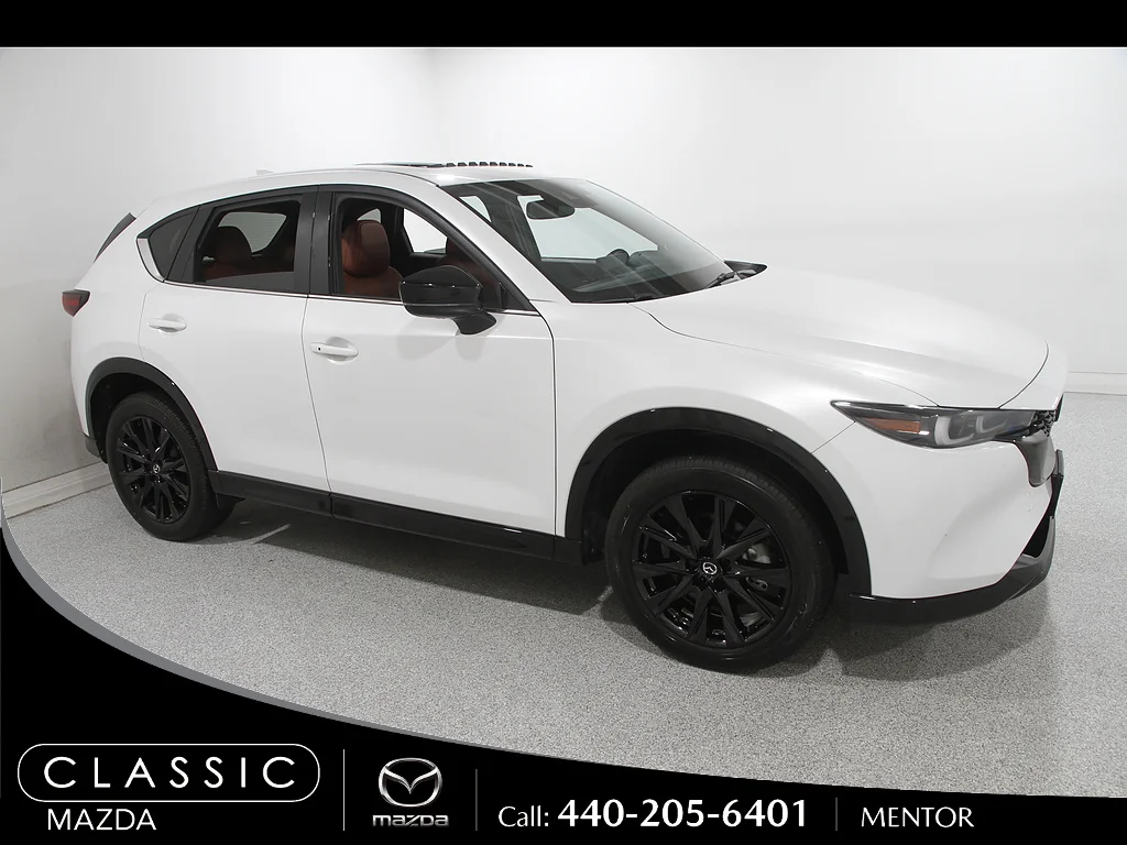 Certified Used 2024 Rhodium White Metallic Mazda 2.5 Carbon Turbo image 1