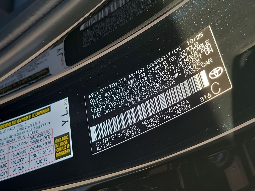 New 2026 Midnight Black Metallic Toyota  XSE Premium image 49