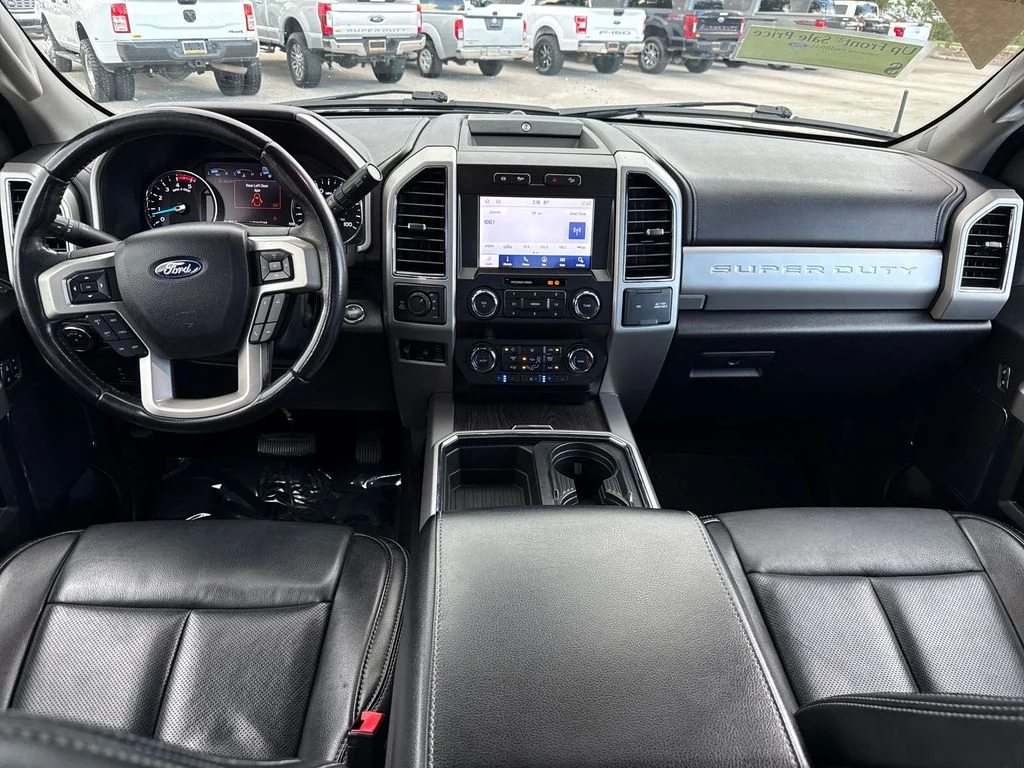 Certified Used 2021 Blue Ford Lariat image 5