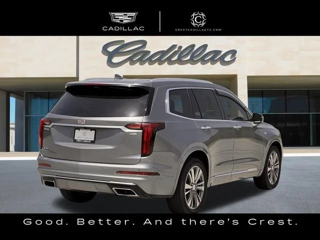 Used 2021 Satin Steel Metallic CADILLAC Premium Luxury image 2