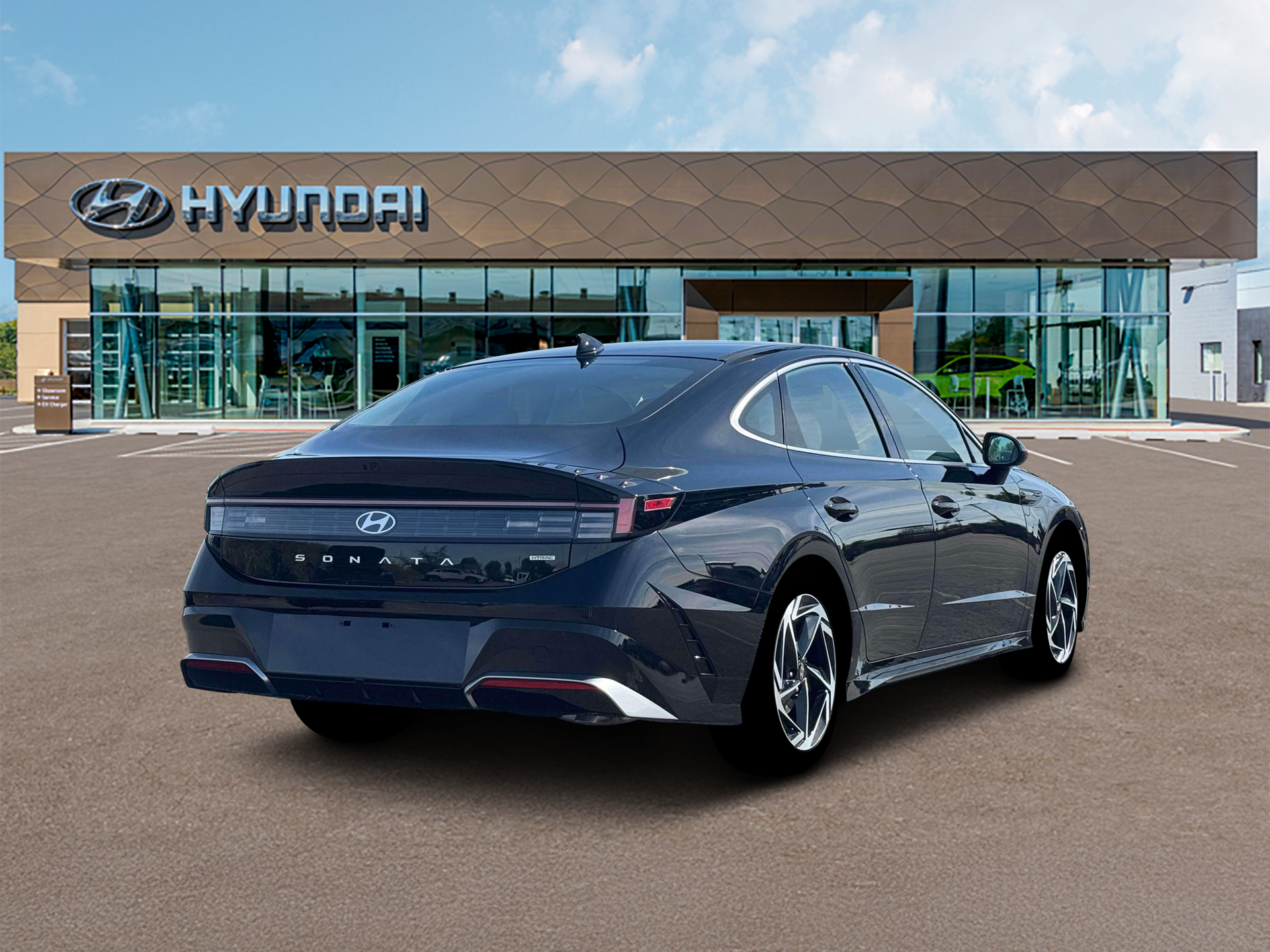 New 2026 Black Hyundai SEL Sport image 7