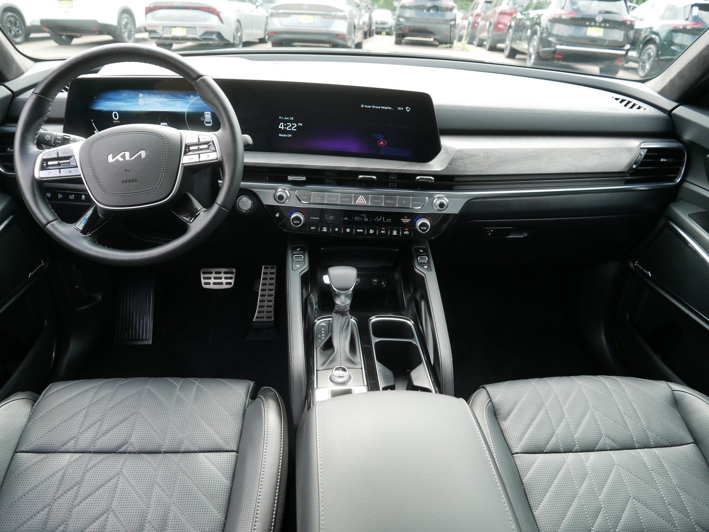 Used 2025 Ebony Black Kia SX-Prestige X-Line image 10