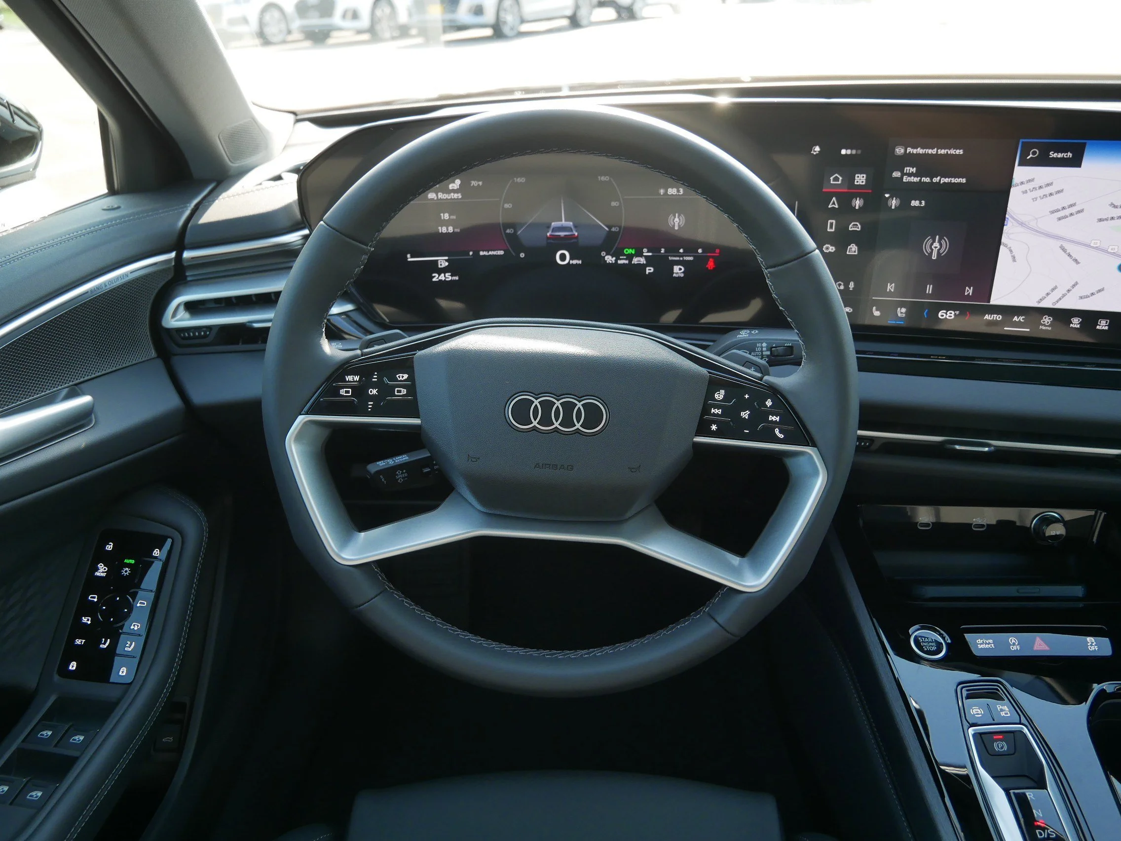 Used 2025 Mythos Black Metallic Audi Prestige image 11