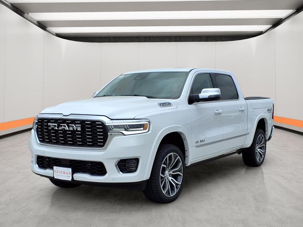 New 2026 Bright White Clear-Coat Exterior Paint RAM Tungsten image 3