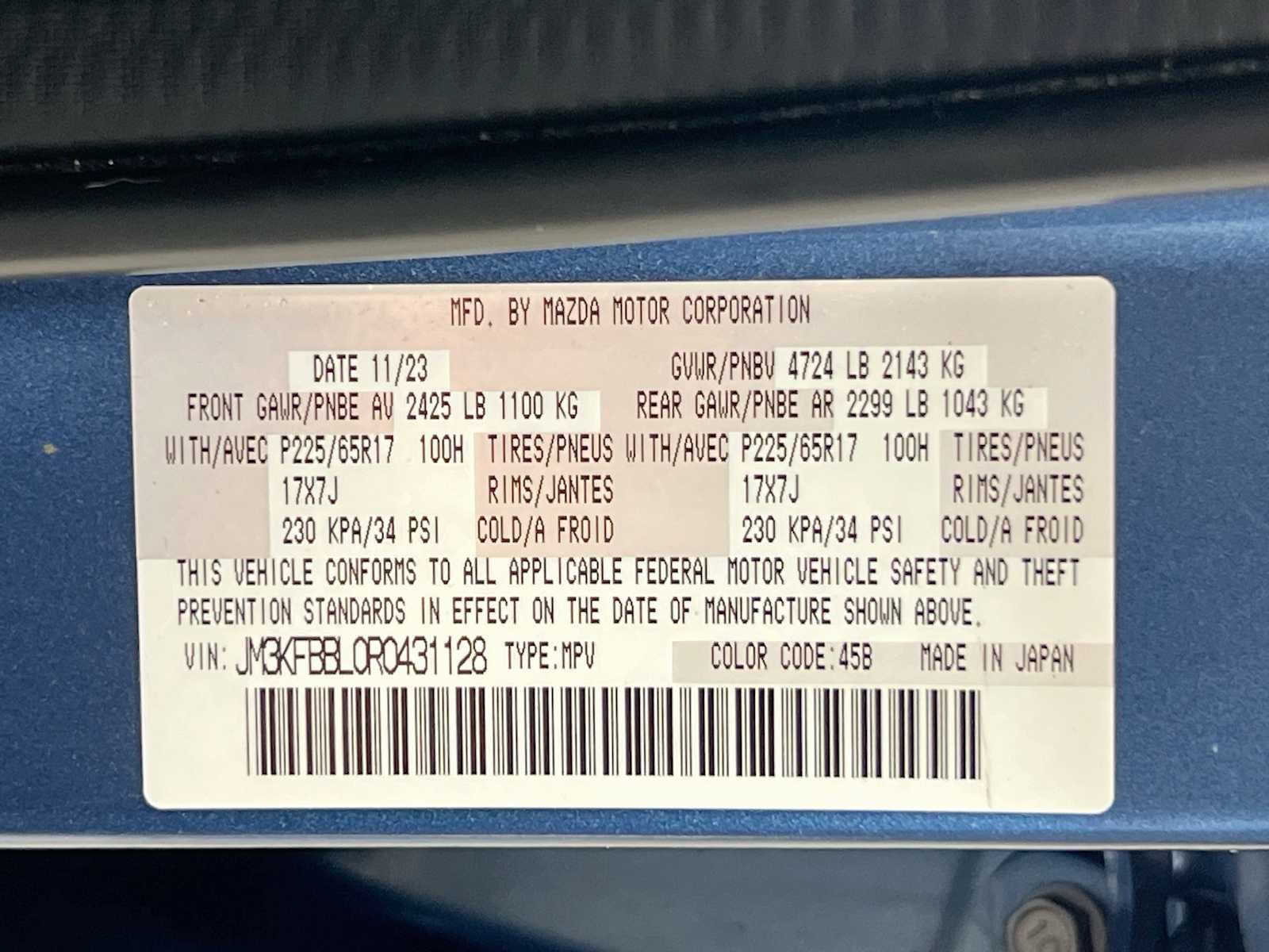 Used 2024 Eternal Blue Mica Mazda 2.5 S Select Package image 32