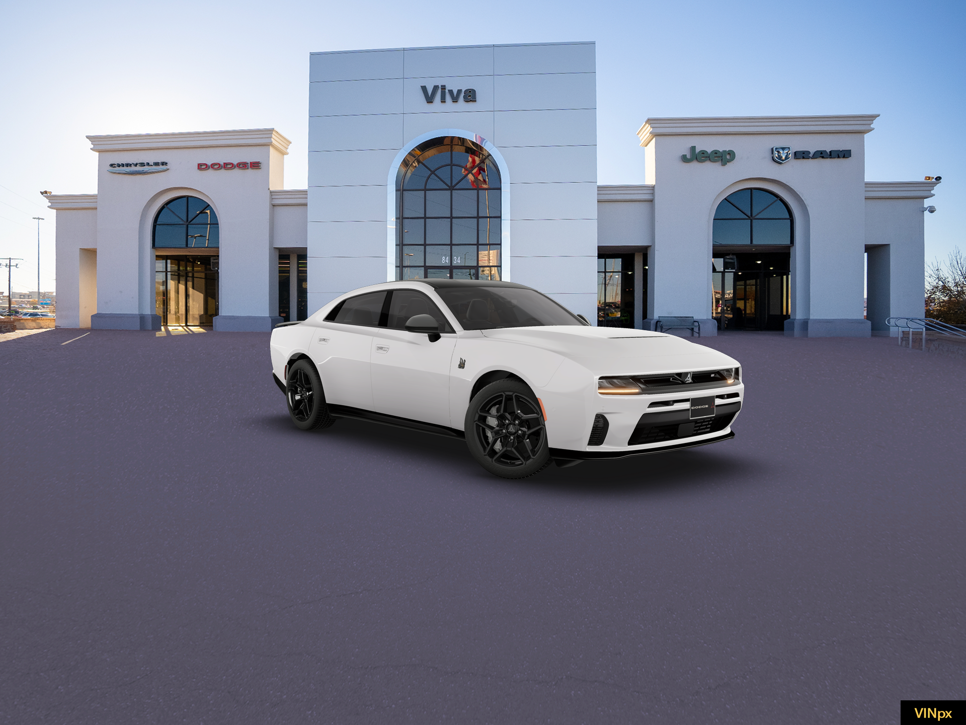 New 2026 White Knuckle Exterior Paint Dodge Scat Pack image 11