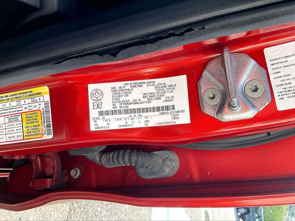 Used 2019 Red Ford XLT image 34