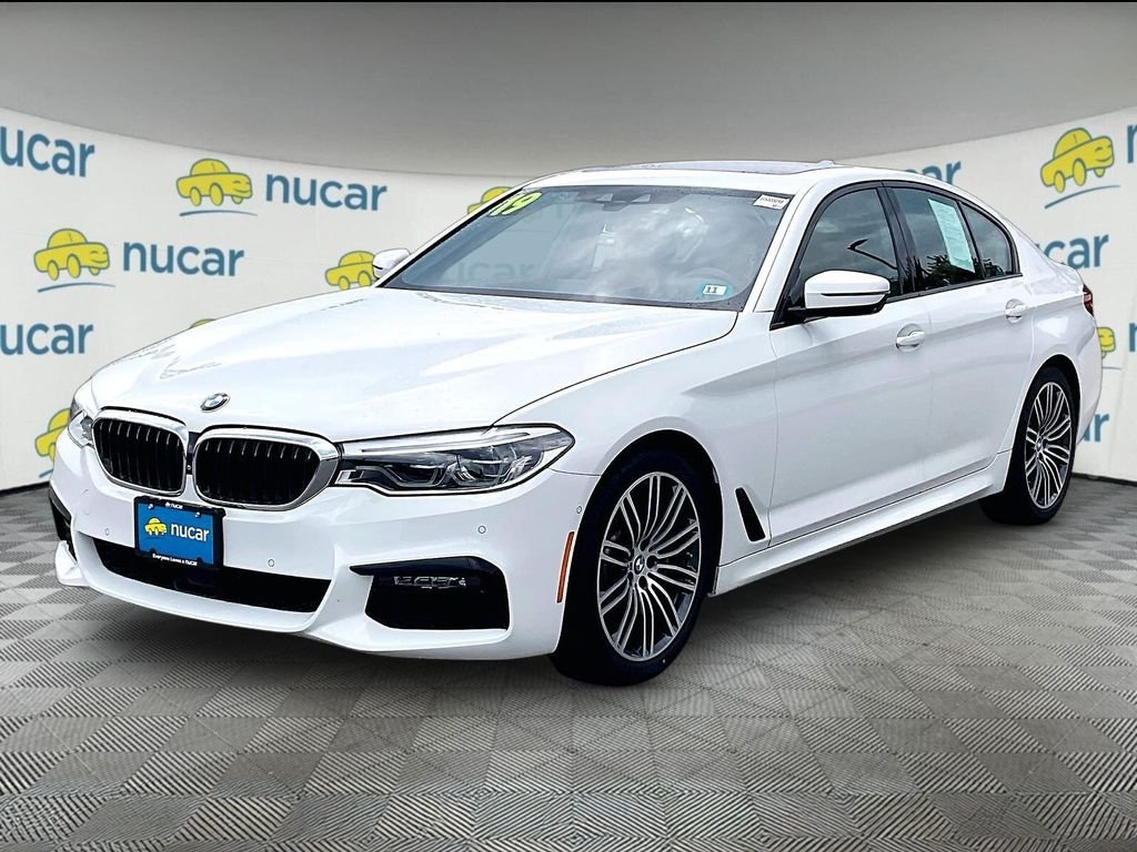 Used 2019 Alpine White BMW 540i xDrive image 3
