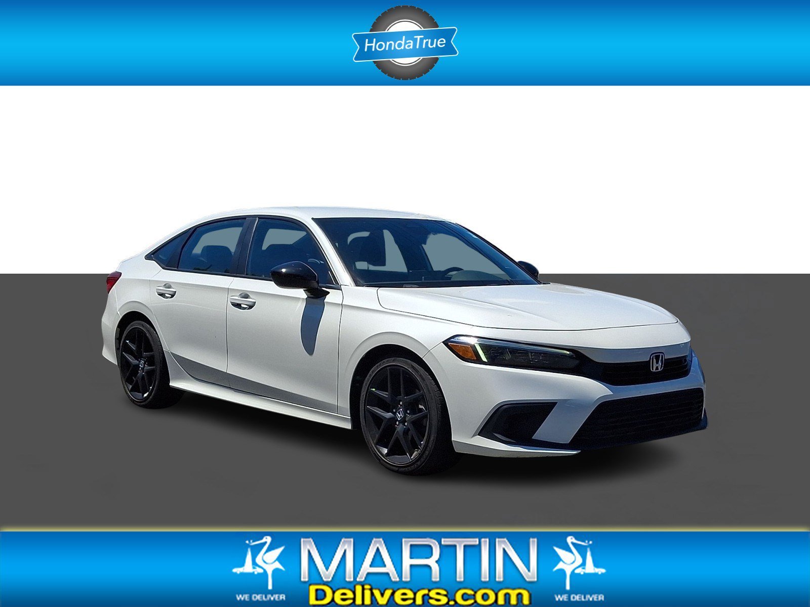 Certified Used 2024 Platinum White Pearl Honda Sport image 1
