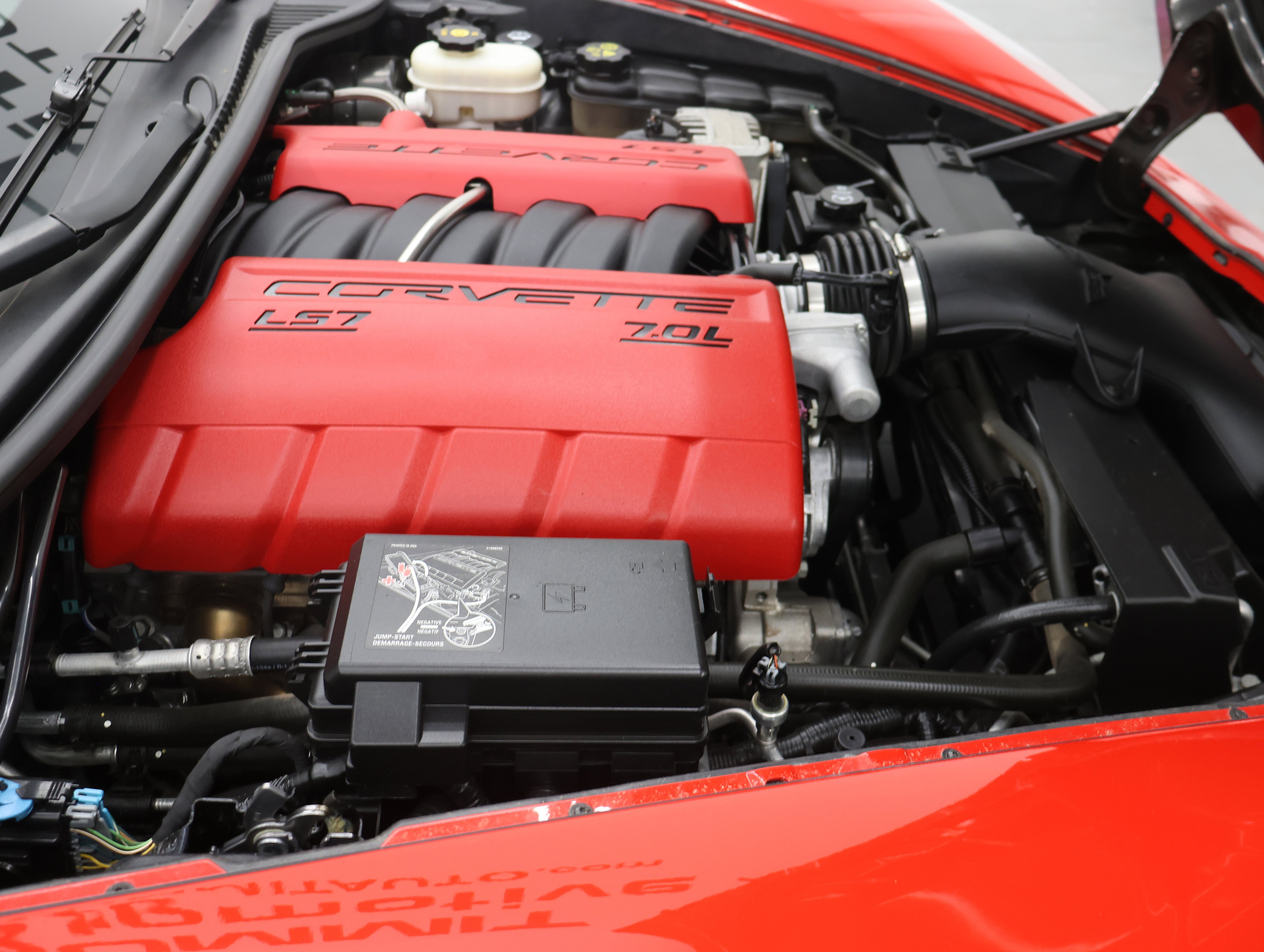 Used 2013 Torch Red Chevrolet 427 1SB: 427 1SB-6 SPEED STICK SHIFT-NAV-HEATED LEATHER-7.0L V8 image 16