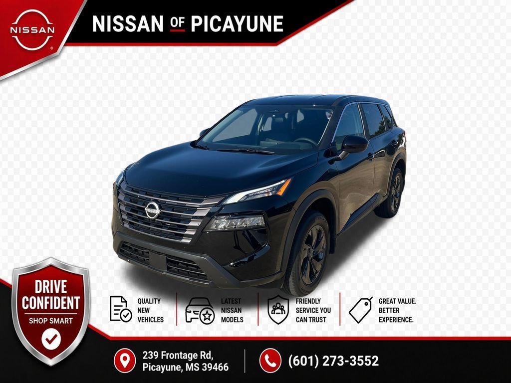 New 2026 Super Black Nissan SV image 1