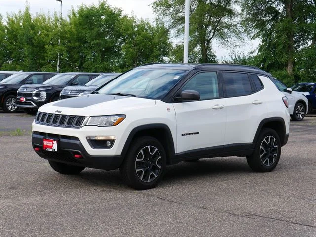 Used 2019 Jeep Compass Trailhawk with VIN 3C4NJDDB3KT811173 for sale in White Bear Lake, Minnesota