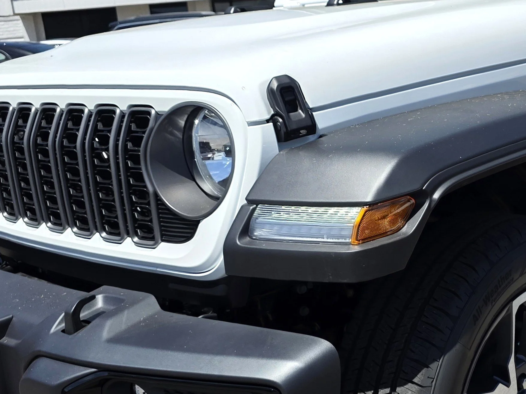 New 2025 Bright White Clearcoat Jeep Sport S 4xe image 8