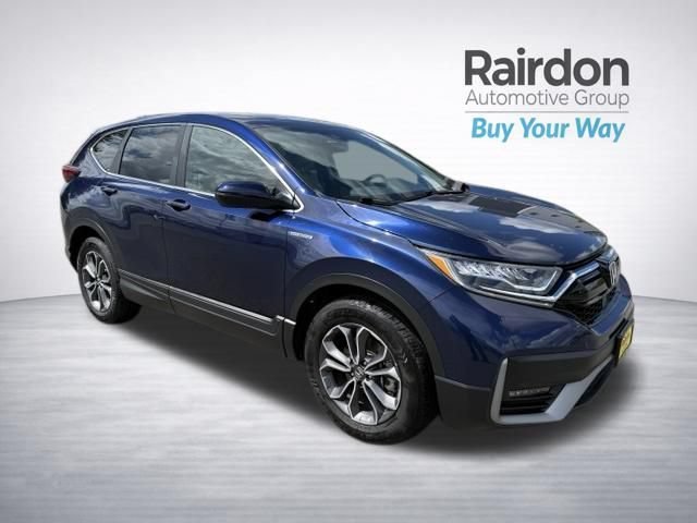 Used 2022 Obsidian Blue Pearl Honda EX-L image 1
