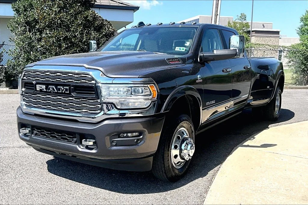 Used 2022 Granite Crystal Clearcoat Metallic Ram Limited image 1
