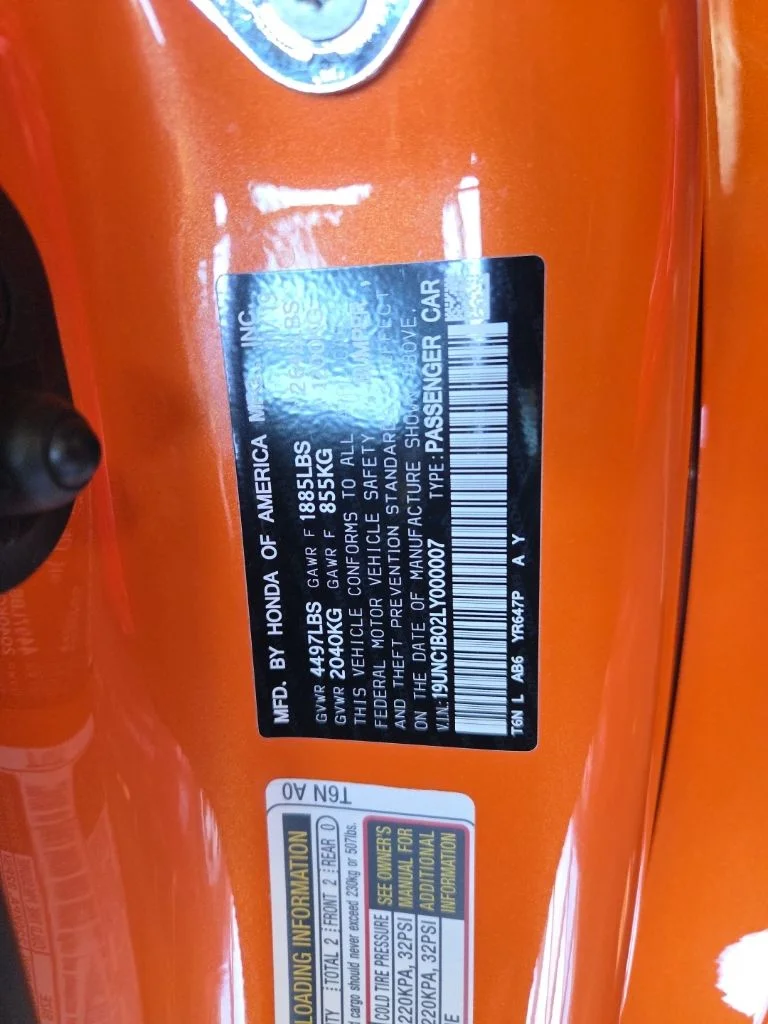 Used 2020 Orange Acura Base image 21