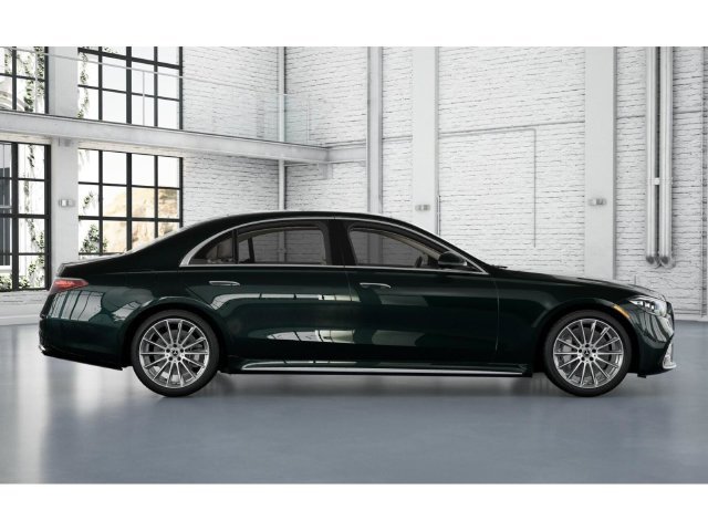 Certified Used 2026 Green Mercedes-Benz S 580 image 2