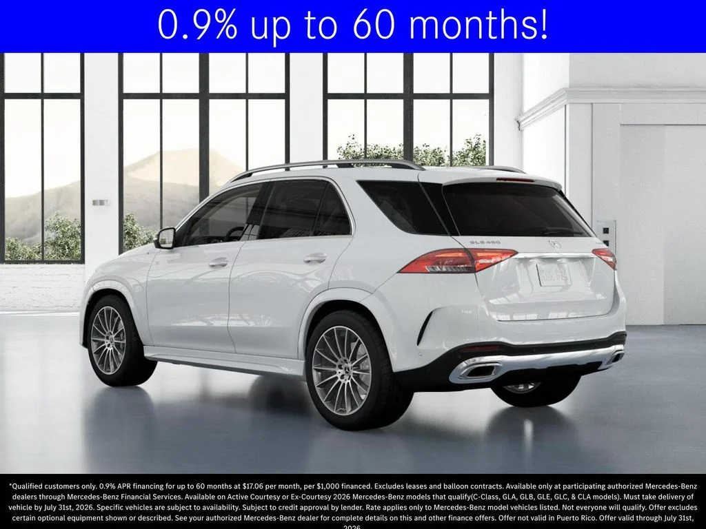 Certified Used 2026 Polar White Mercedes-Benz GLE 450 image 29