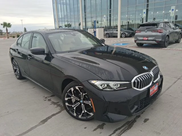 New 2026 Black Sapphire Metallic BMW 330i image 1