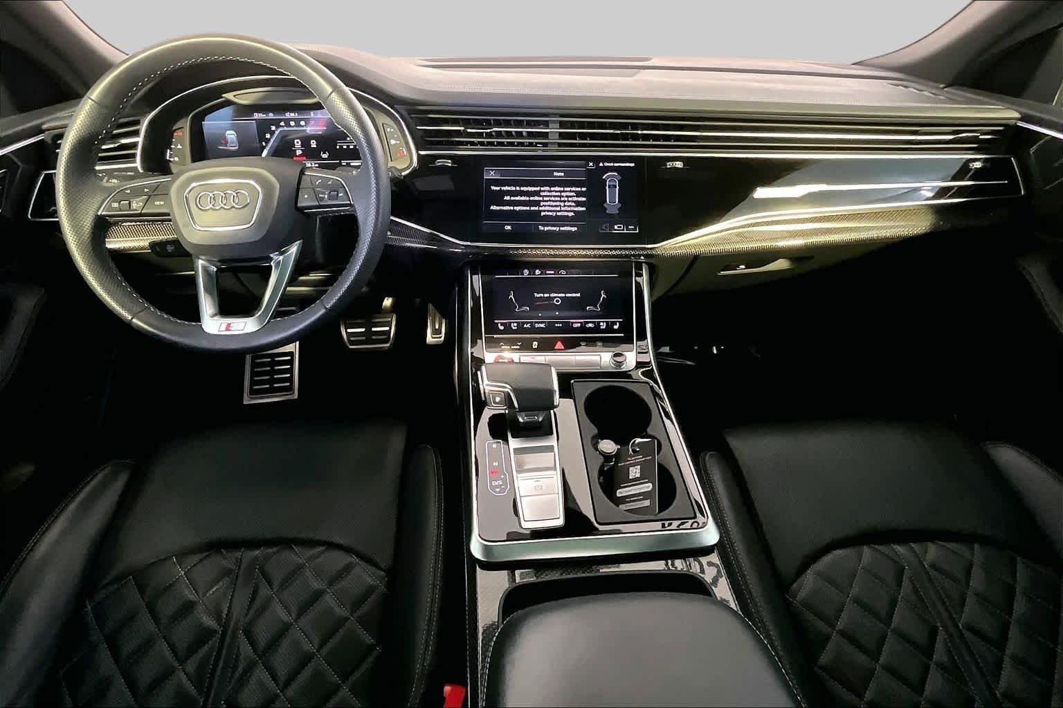 Used 2023 Mythos Black Metallic Audi Premium Plus image 16