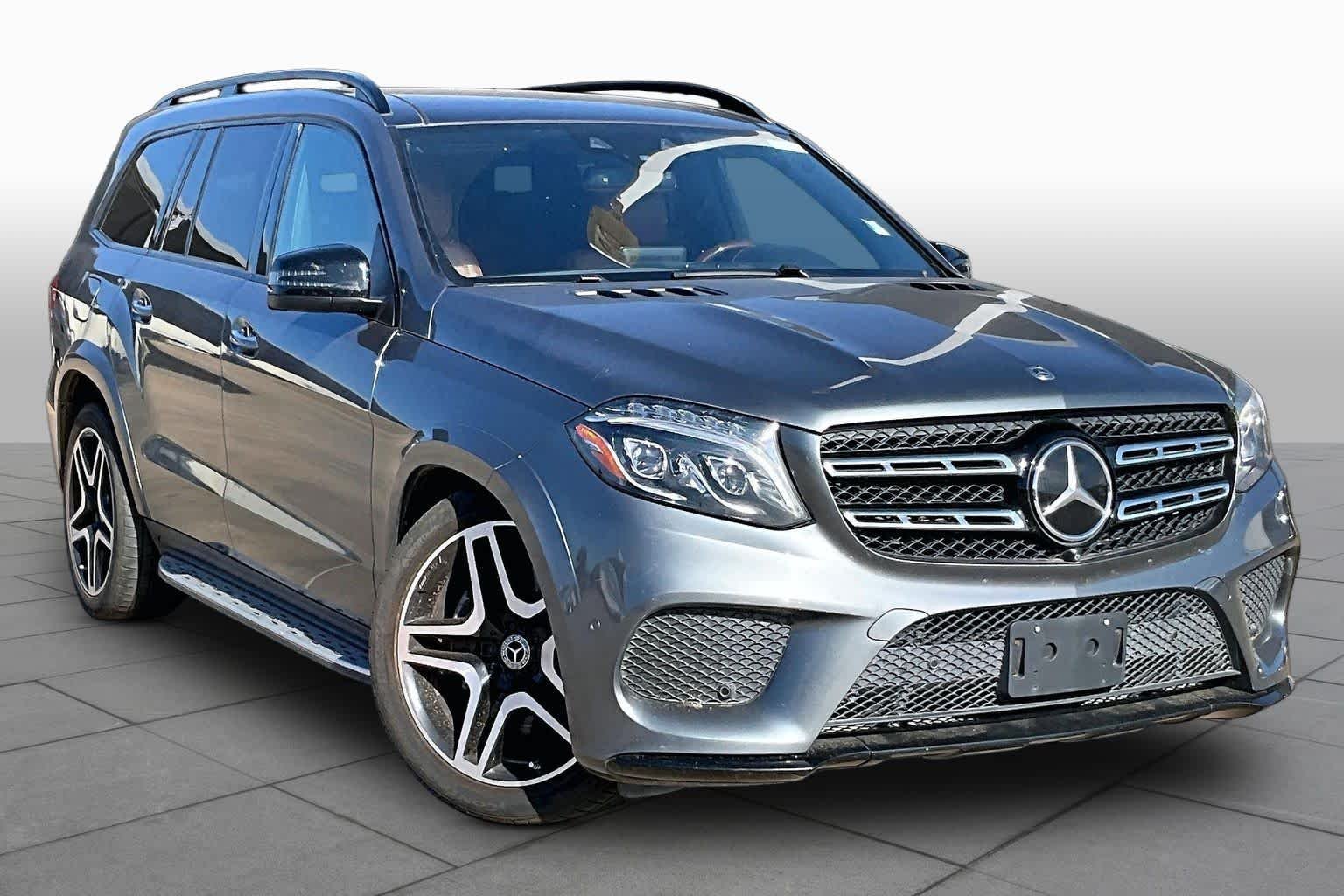 Used 2018 Selenite Grey Metallic Mercedes-Benz GLS 550 image 3