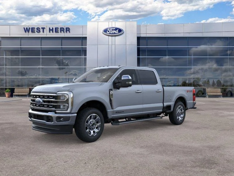 New 2026 Glacier Gray Metallic Tri-Coat Ford F-350® Lariat® image 2