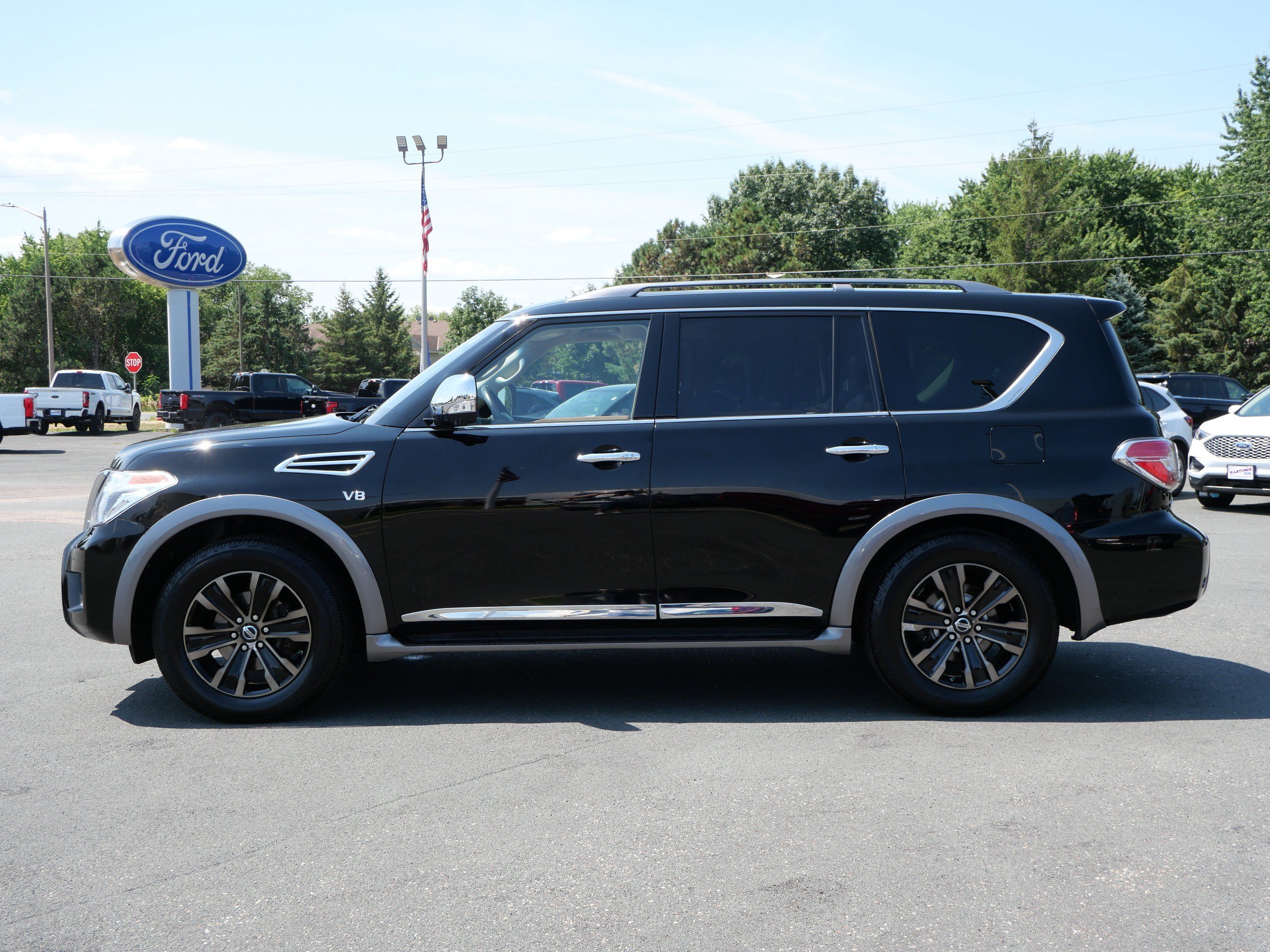 Used 2017 Nissan Armada Platinum with VIN JN8AY2NE2H9700661 for sale in Hastings, Minnesota