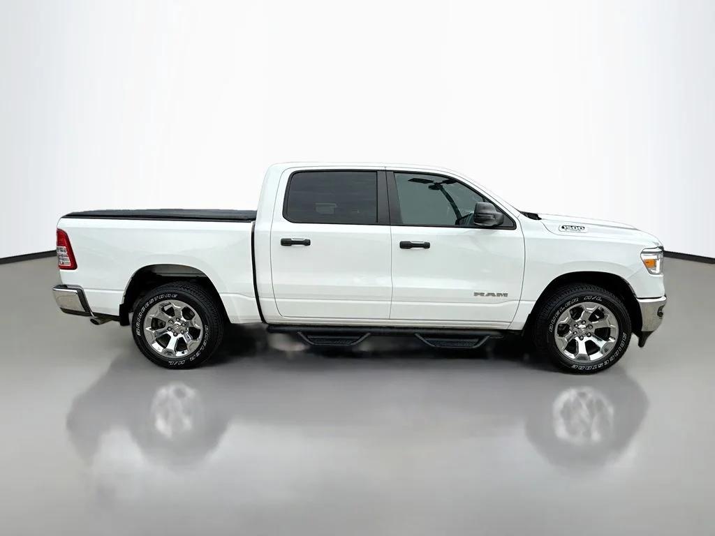 Used 2023 Bright White Clearcoat Ram Big Horn image 9