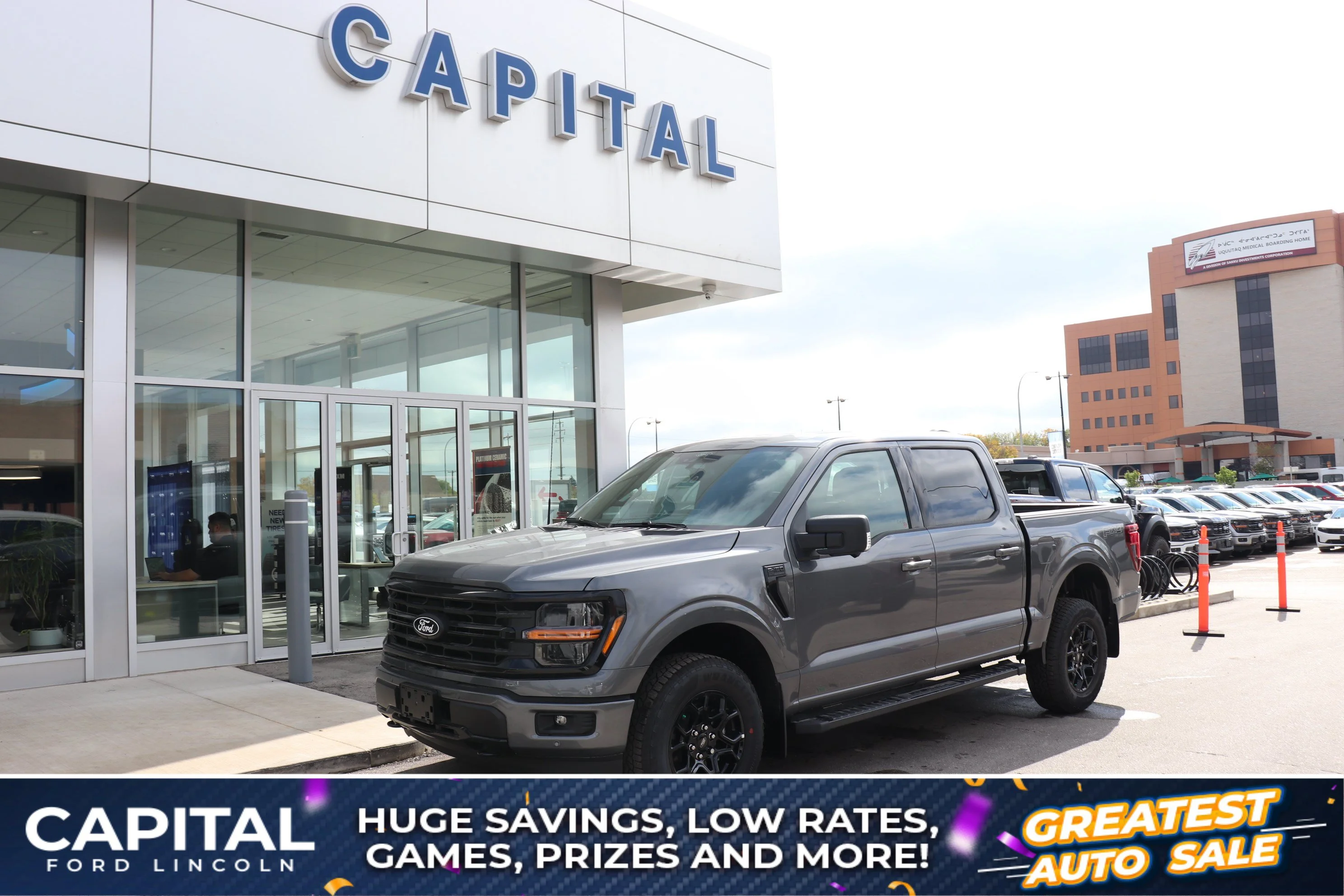 New 2026 CARBONIZED GREY METALLIC Ford XLT image 1