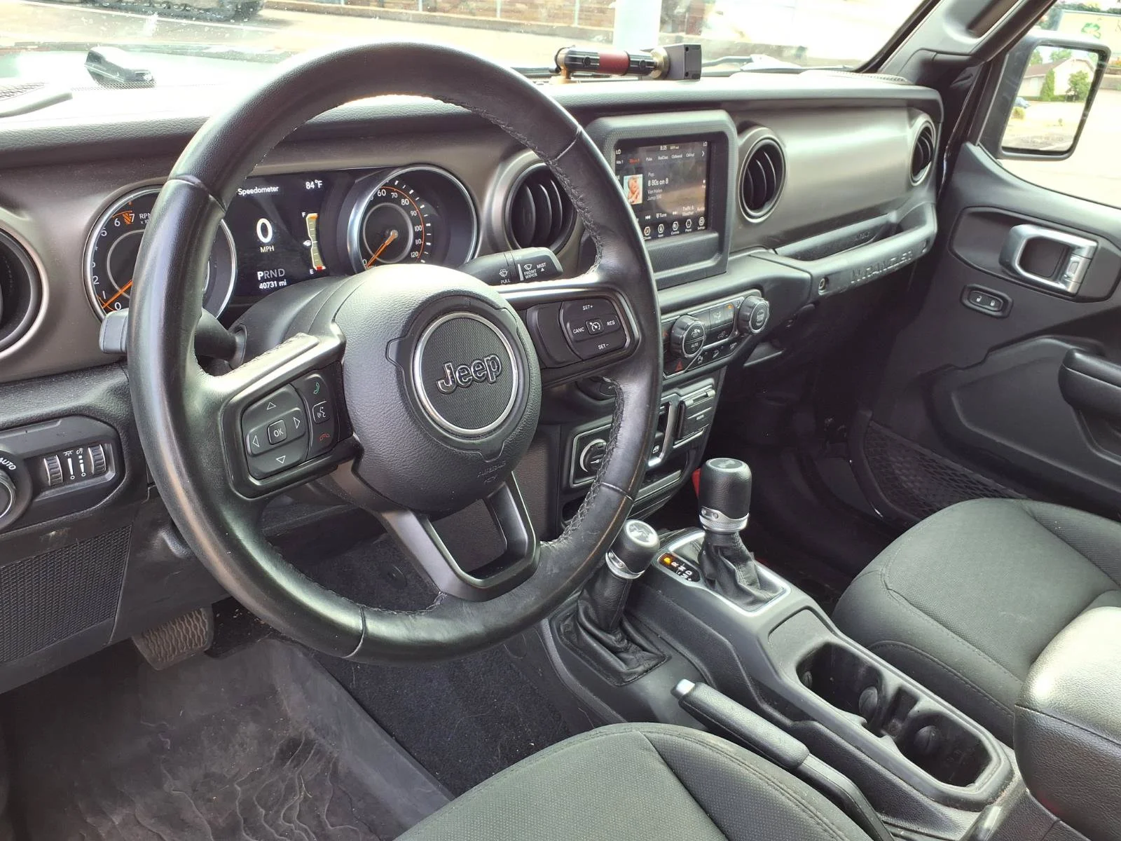Used 2021 Black Clearcoat Jeep Sport S image 5