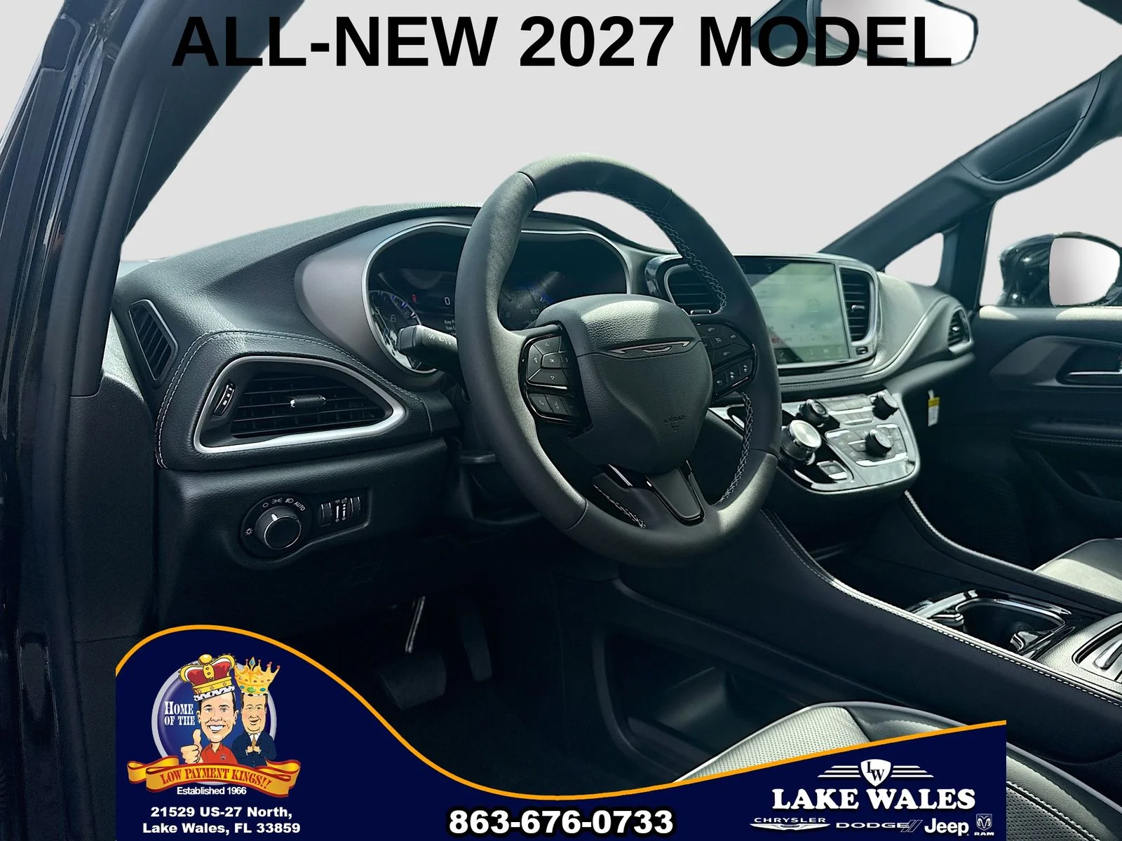 New 2027 Diamond Black Crystal Pearl-Coat Exterior Paint Chrysler Limited image 8