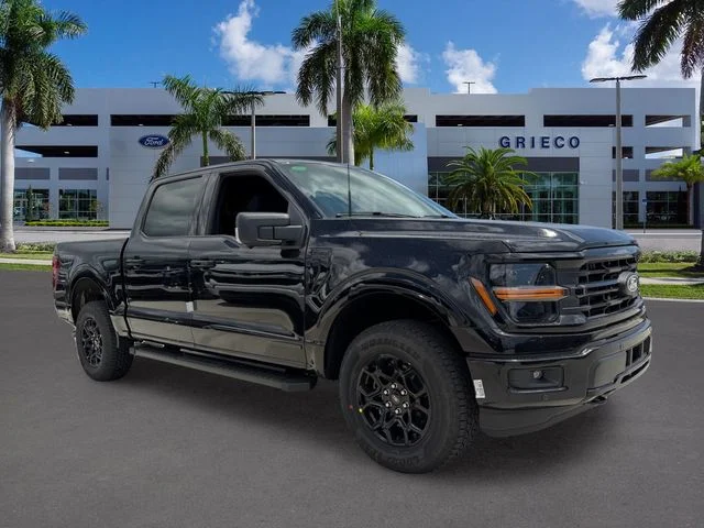 New 2026 Agate Black Metallic Ford XLT image 1