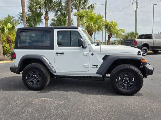New 2026 Bright White Clear-Coat Exterior Paint Jeep Sport image 8