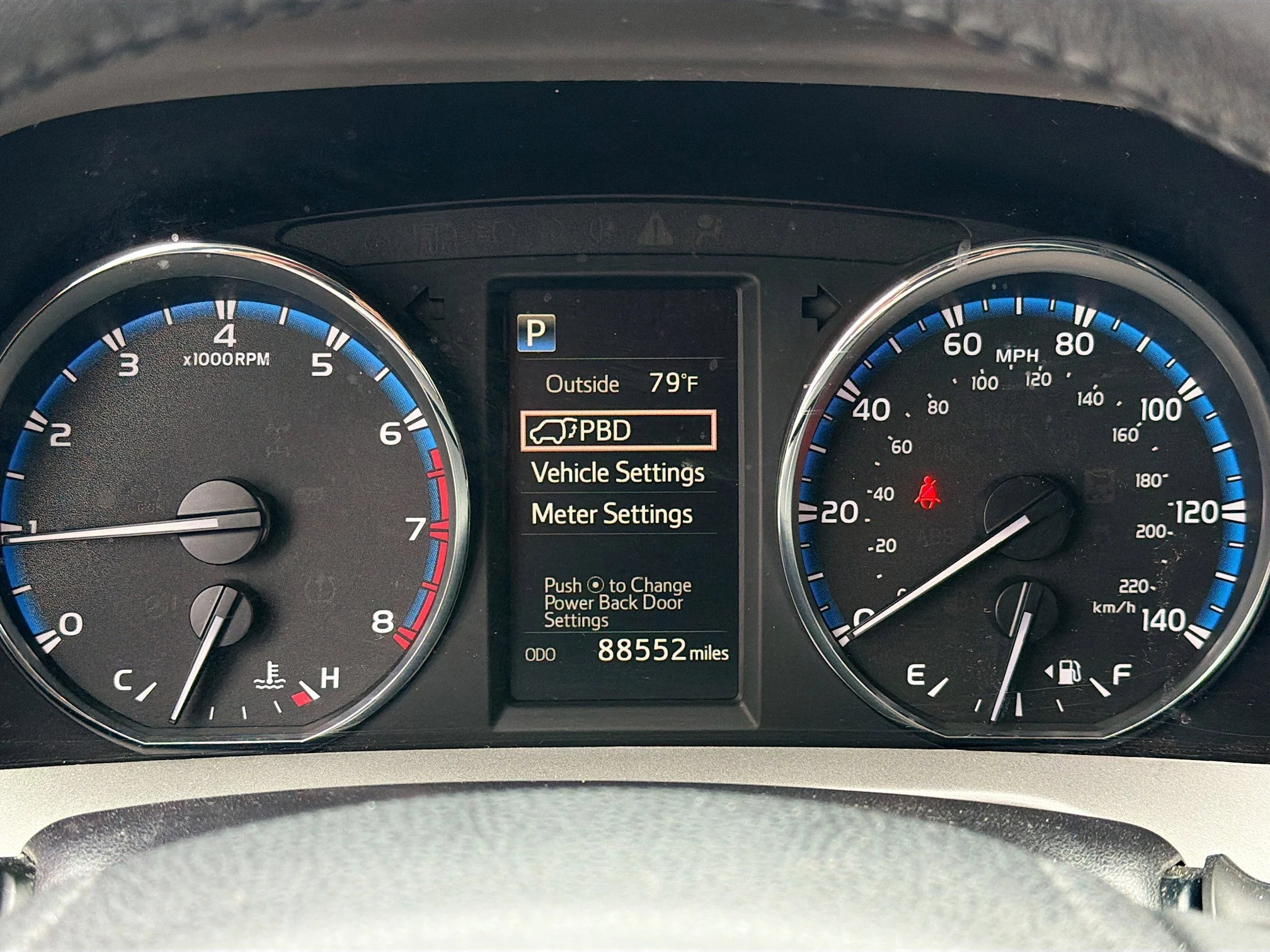 Used 2016 Hot Lava Toyota XLE image 39