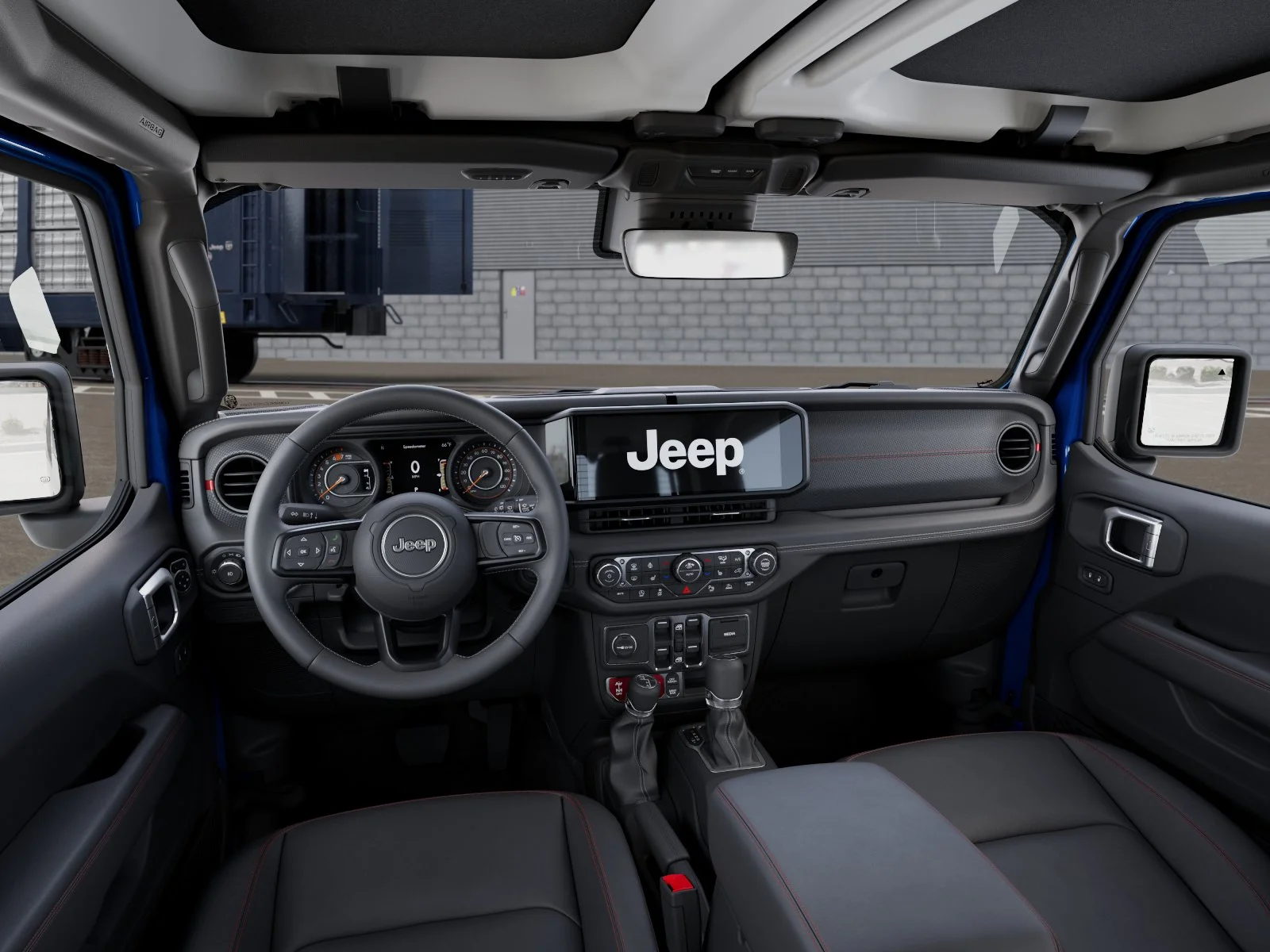 New 2027 Hydro Blue Pearlcoat Jeep Rubicon image 8
