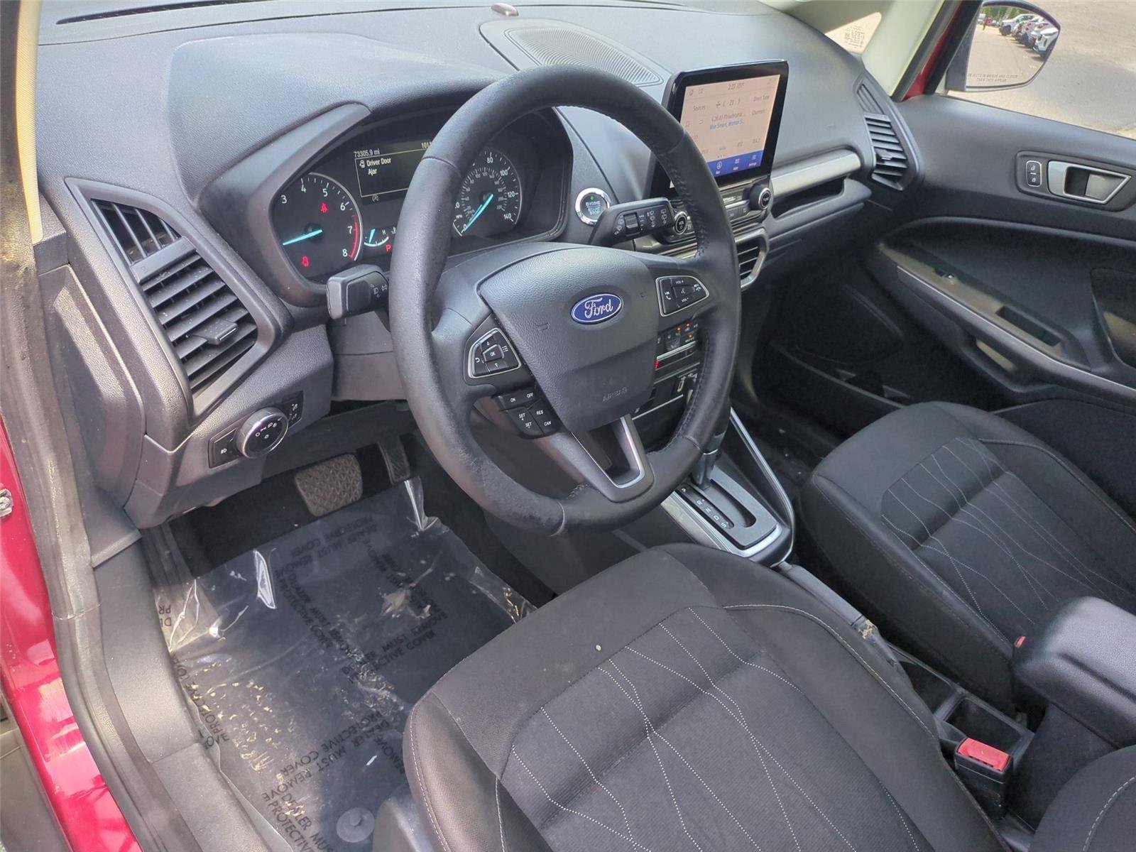 Used 2020 Ruby Red Metallic Tinted Clearcoat Ford SE image 19