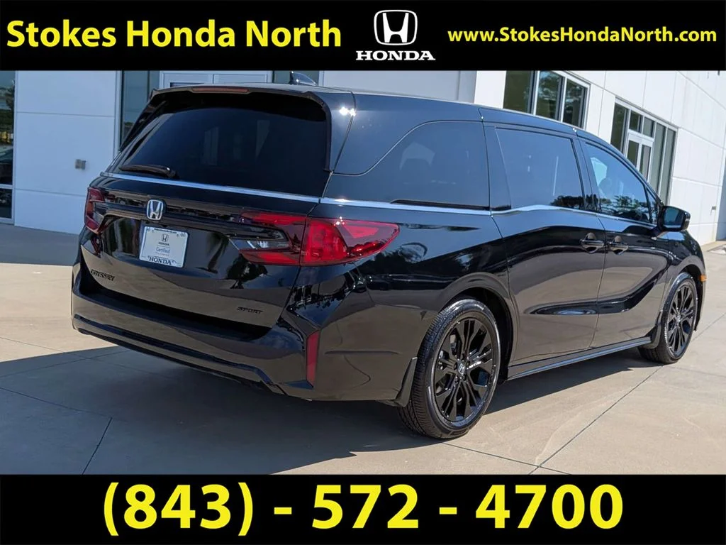 Certified Used 2026 Black Honda Sport-L image 3