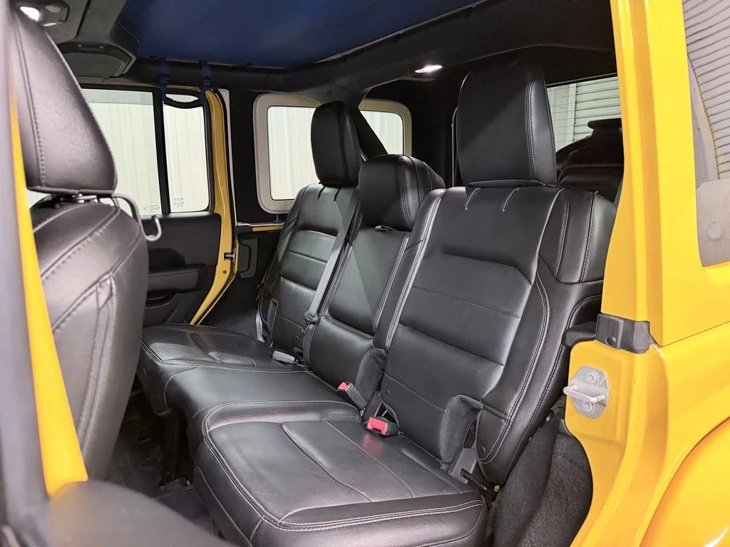 Used 2018 Yellow Jeep Unlimited Sahara image 28