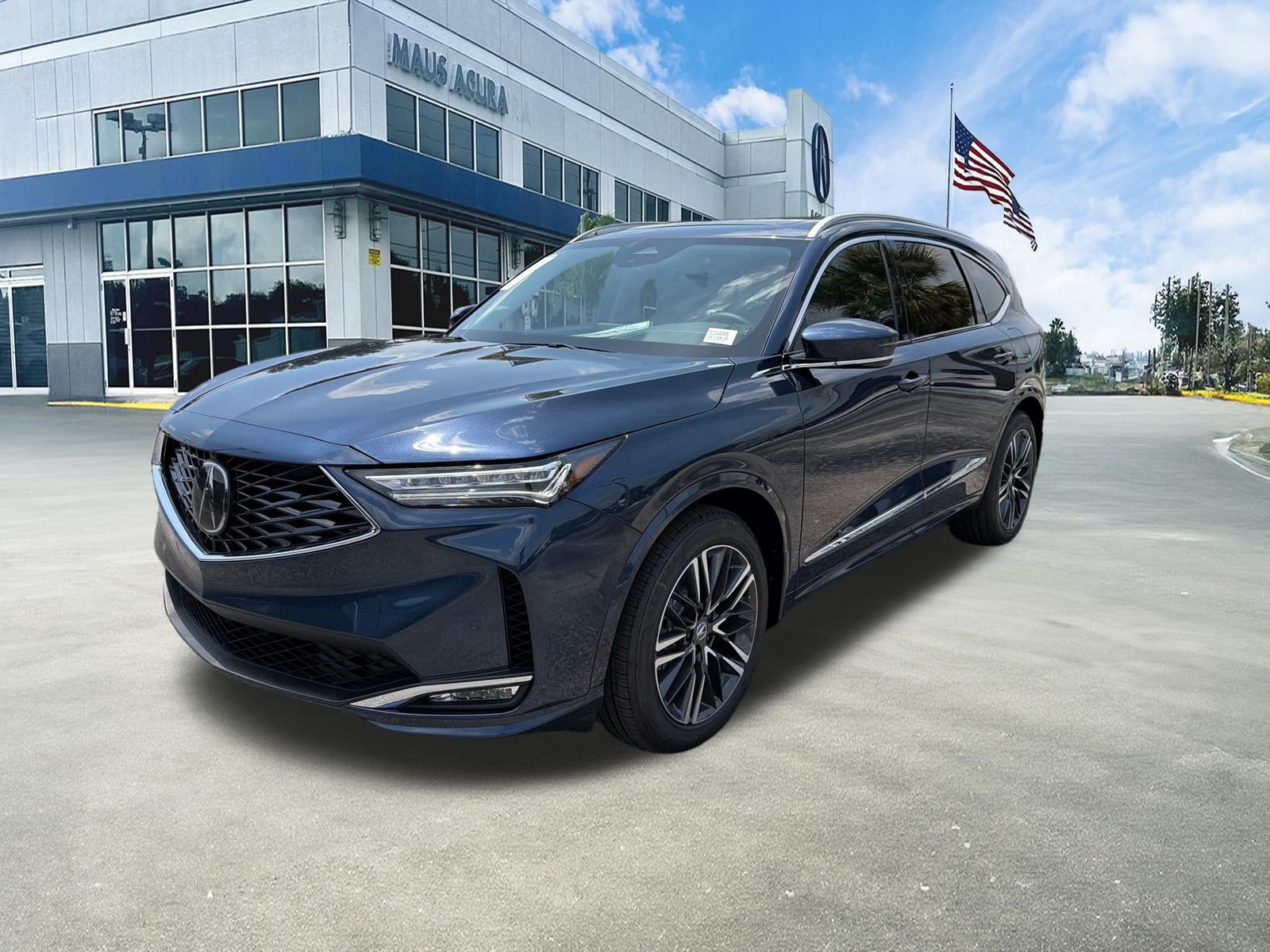New 2026 Canyon River Blue Metallic Acura Advance Package image 8