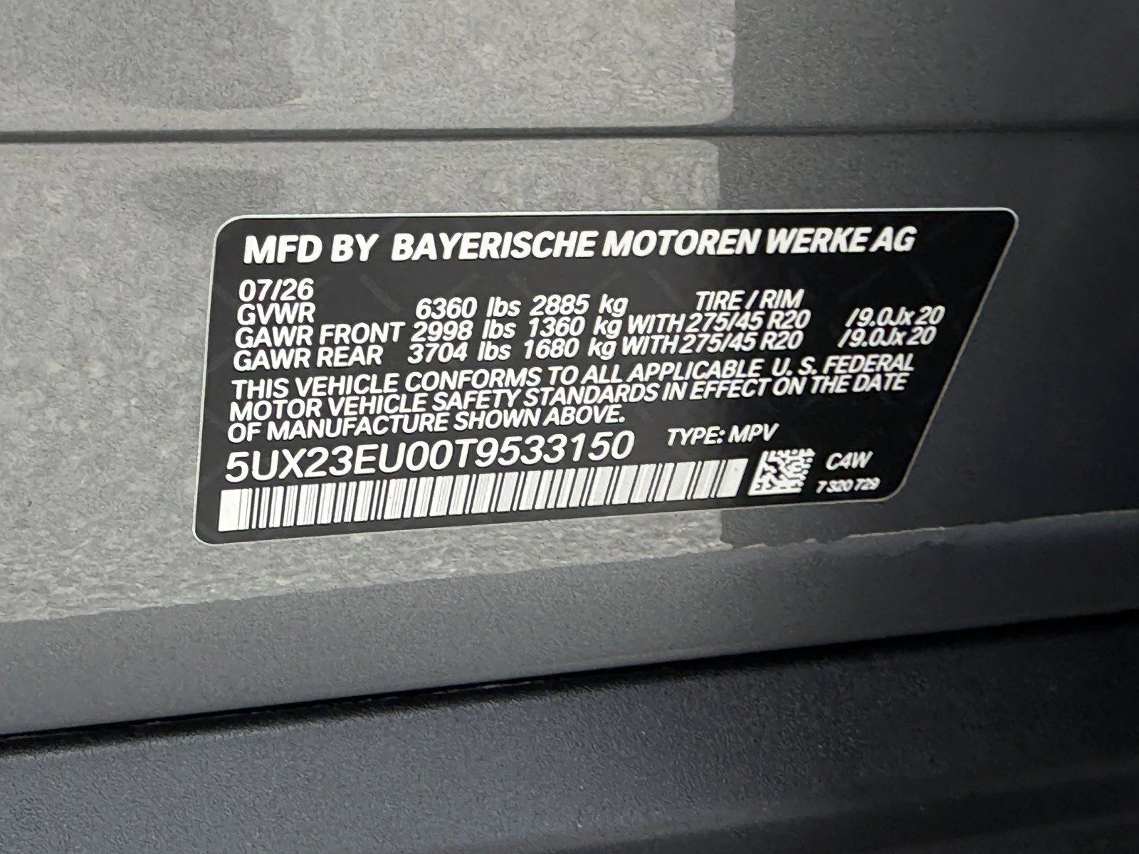 New 2026 Skyscraper Grey Metallic BMW xDrive40i image 34