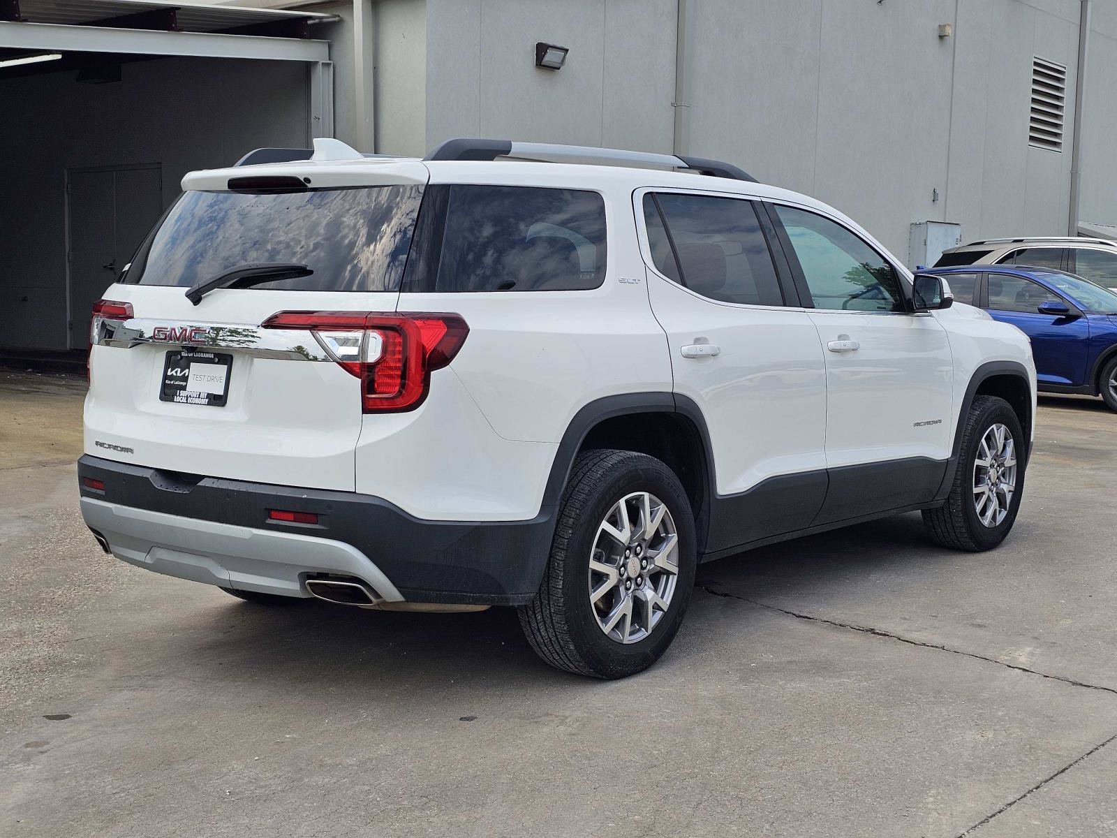 Used 2021 Summit White GMC SLT image 8