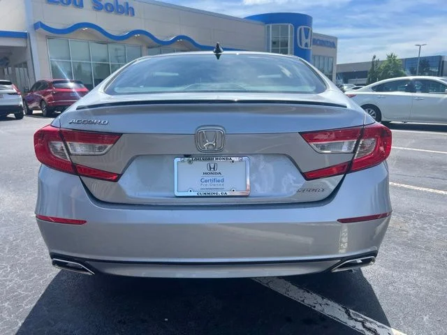 Used 2022 Lunar Silver Metallic Honda Sport image 6