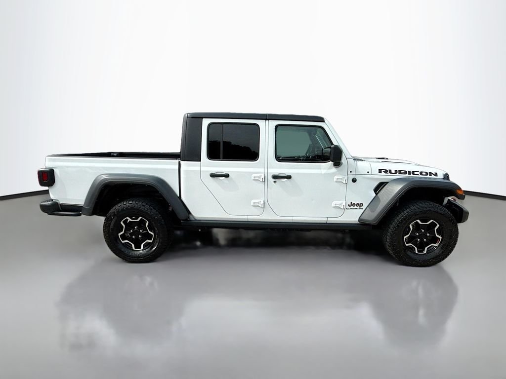 Certified Used 2022 Bright White Clearcoat Jeep Rubicon image 8