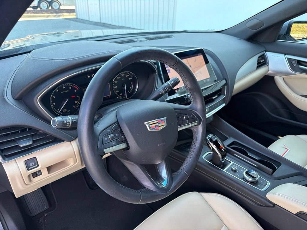 Used 2021 SATIN STEEL METALLIC Cadillac Luxury image 8