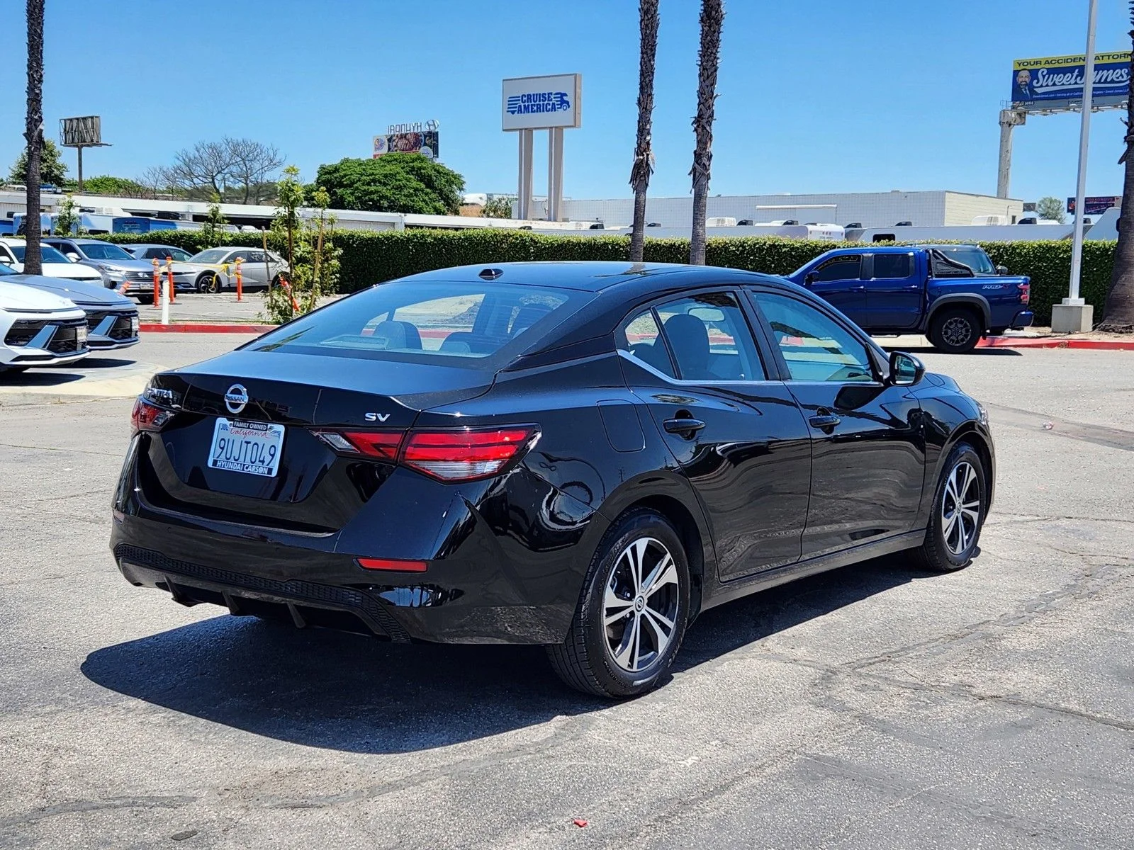 Used 2023 Black Nissan SV image 7