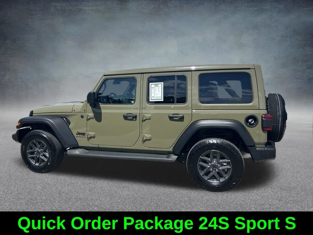 Certified Used 2025 Green Jeep Sport S image 8