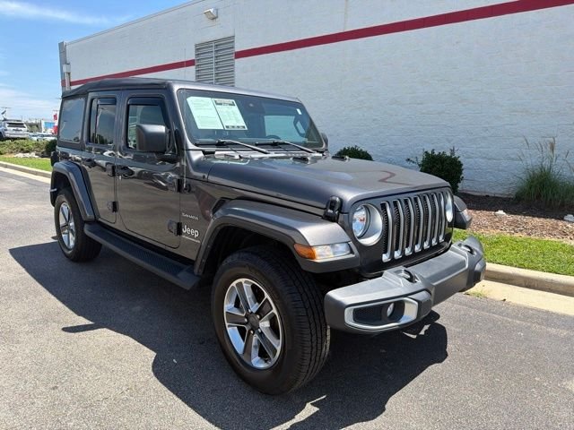Used 2023 Gray Jeep Sahara image 1