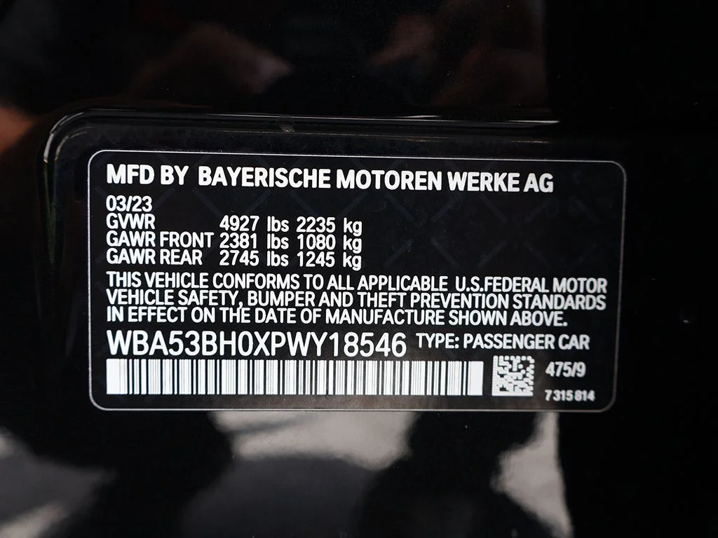 Used 2023 Black BMW 530i image 65
